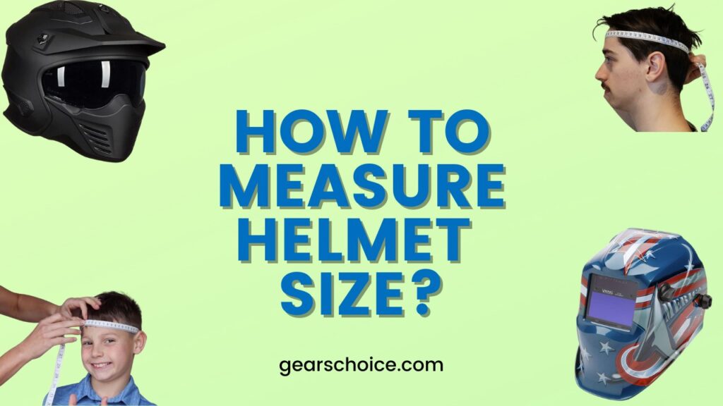 How to measure helmet size step by step guide