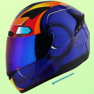 1STORM Motorcycle Bike Full FACE Helmet Booster Skull