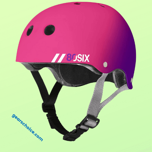1) 80Six Dual Certified Scooter Helmet
