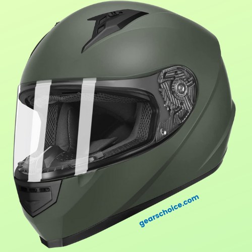 GLX Unisex-Adult GX11 Compact Lightweight Full Face Motorcycle Street Bike Helmet
