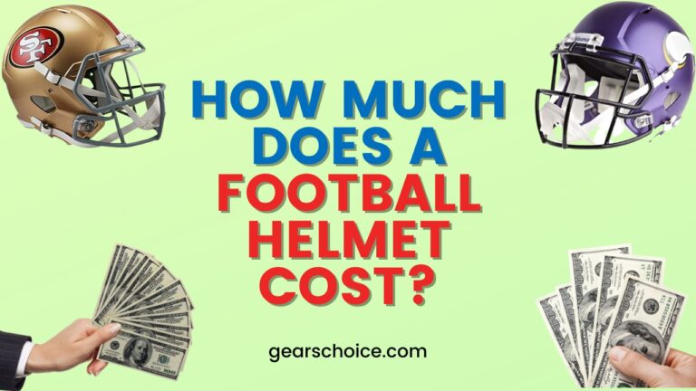 How much does a football helmet cost