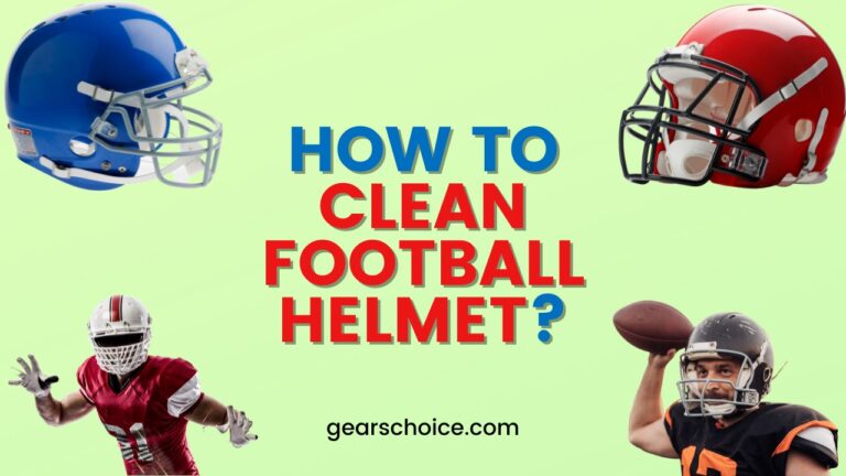 How to clean football helmet?