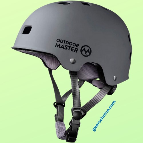 3) OutdoorMaster Skateboard Helmet