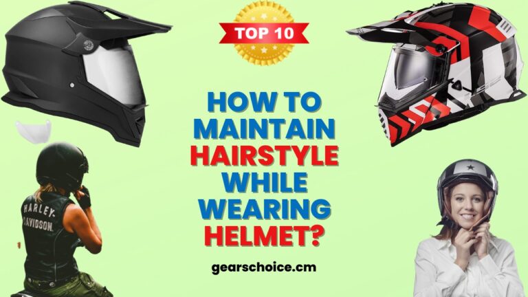 How To Maintain Hairstyle While Wearing Helmet