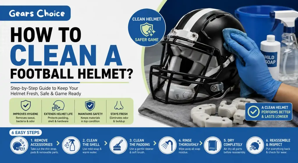 How to Clean a Football Helmet: Complete Step by Step Guide 1 How to Clean a Football Helmet