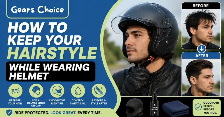 How to Keep Your Hairstyle While Wearing a Helmet