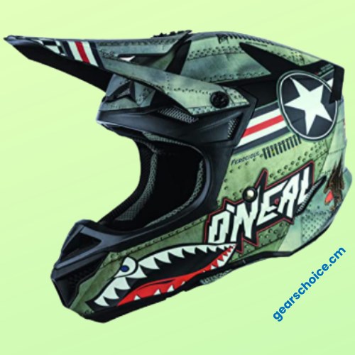 1) O'Neal 0628-702 5SRS Full Face Helmet