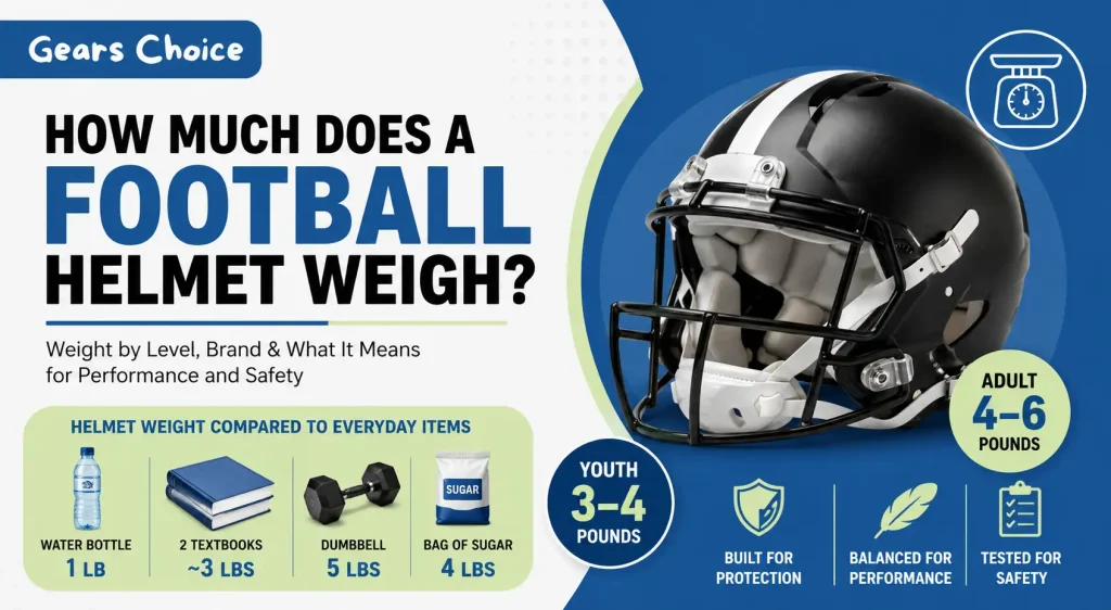 How Much Does A Football Helmet Weigh? A Complete Weight Guide 1 How Much Does A Football Helmet Weigh