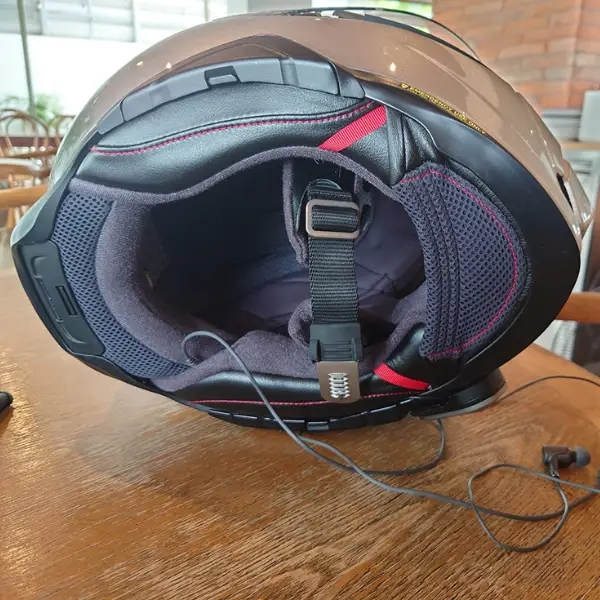 Shoei GT‑Air II interior padding and cheek pads for touring comfort