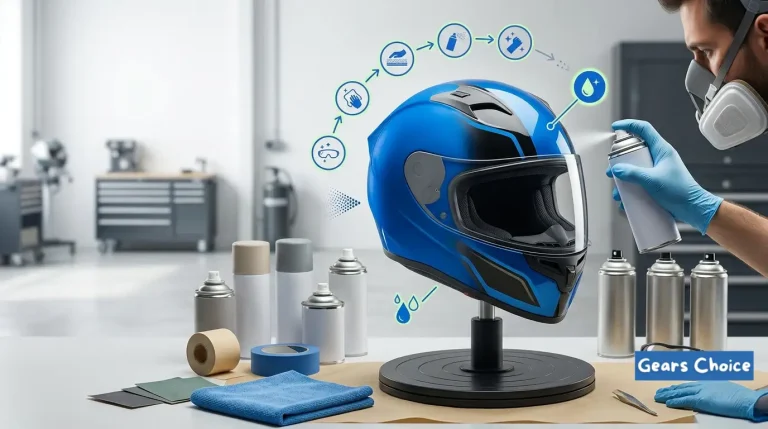 How To Paint A Motorcycle Helmet