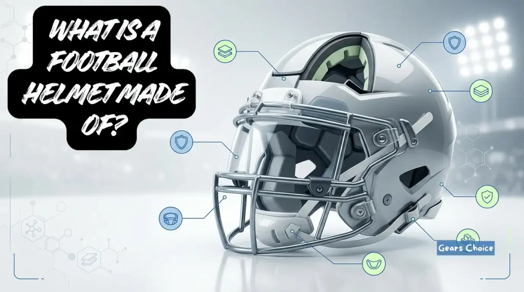 What Is a Football Helmet Made Of? The Complete Materials Guide 1 What Are a Football Helmet Made Of