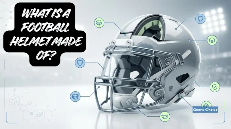 What Are a Football Helmet Made Of