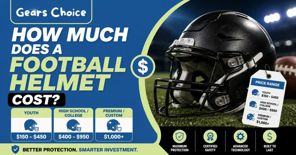 How Much Does a Football Helmet Cost in 2026? Full Price Guide 1 How Much Does a Football Helmet Cost