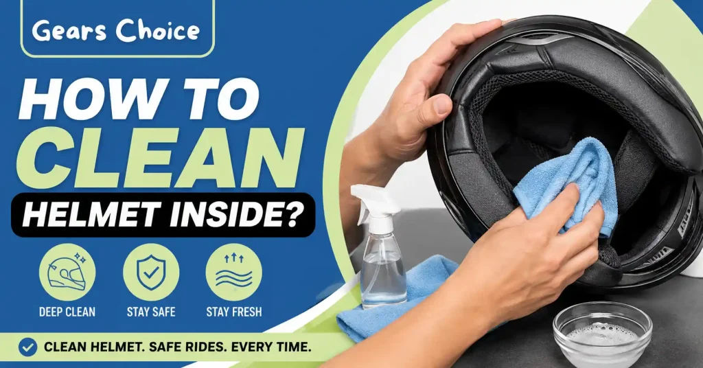 How To Clean Helmet Inside
