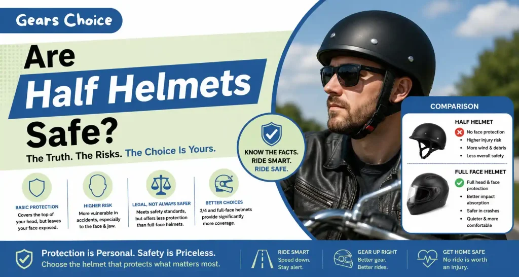 Are Half Helmets Safe