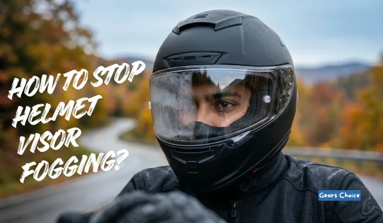 How to Keep Your Motorcycle Helmet from Fogging Up